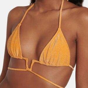 Bananhot Shimmering Orange Bikini Top